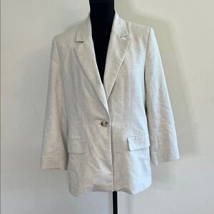 Zara Cream Women's Blazer